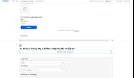 
							         Working at El Portal Imaging Center: Employee Reviews | Indeed.com								  
							    