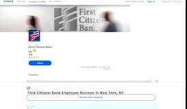 
							         Working at First Citizens Bank: 225 Reviews about Pay ...								  
							    