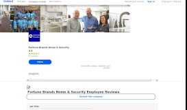 
							         Working at Fortune Brands Home & Security: Employee ...								  
							    