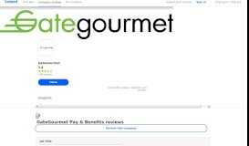 
							         Working at GateGourmet: 345 Reviews about Pay & Benefits ...								  
							    