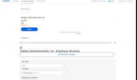 
							         Working at Golden Entertainment, Inc.: Employee Reviews about Pay ...								  
							    