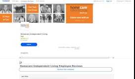 
							         Working at Homecare Independent Living: Employee Reviews ...								  
							    