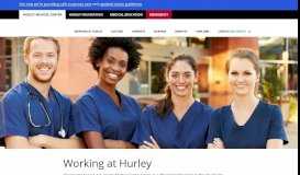 
							         Working at Hurley - Hurley Medical Center								  
							    