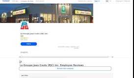 
							         Working at Le Groupe Jean Coutu (PJC) inc.: Employee Reviews ...								  
							    