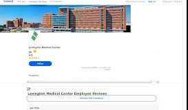 
							         Working at Lexington Medical Center: 370 Reviews | Indeed.com								  
							    