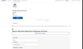 
							         Working at Martin Marietta Materials: 154 Reviews about Pay ...								  
							    