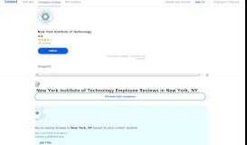 
							         Working at New York Institute of Technology: 165 Reviews ...								  
							    