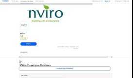 
							         Working at Nviro Ltd: Employee Reviews | Indeed.co.uk								  
							    