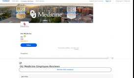 
							         Working at OU Medicine: 256 Reviews | Indeed.com								  
							    
