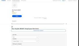 
							         Working at Pro-Youth HEART: Employee Reviews | Indeed.com								  
							    