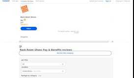 
							         Working at Rack Room Shoes: 221 Reviews about Pay & Benefits ...								  
							    