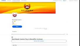
							         Working at Red Hawk Casino: 63 Reviews about Pay & Benefits ...								  
							    