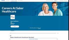 
							         Working at Saber Healthcare: 83 Reviews about Pay ... - Indeed								  
							    