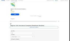 
							         Working at Sagicor Life Insurance Company: Employee ...								  
							    