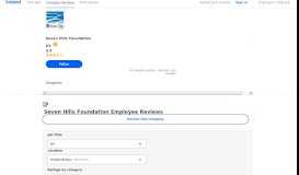 
							         Working at Seven Hills Foundation: 210 Reviews | Indeed.com								  
							    