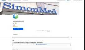 
							         Working at SimonMed Imaging: 222 Reviews | Indeed.com								  
							    