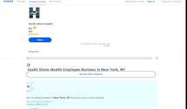 
							         Working at South Shore Health: Employee Reviews about Pay ...								  
							    