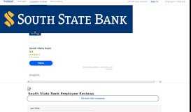 
							         Working at South State Bank: 112 Reviews | Indeed.com								  
							    