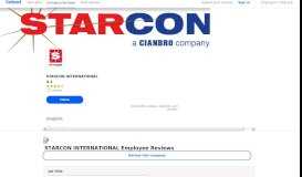 
							         Working at STARCON INTERNATIONAL in Manhattan, IL: Employee ...								  
							    