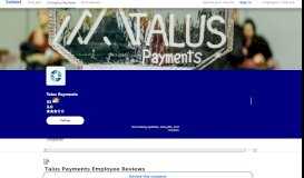 
							         Working at Talus Payments: 61 Reviews | Indeed.com								  
							    