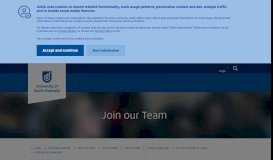 
							         Working at UniSA - Join our team - About UniSA - University of South ...								  
							    