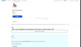 
							         Working at VRC Investigations: Employee Reviews about Pay ...								  
							    
