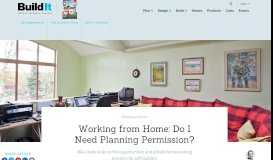 
							         Working from Home: Do I Need Planning Permission? - Build It								  
							    