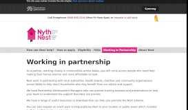 
							         Working in Partnership - Nest								  
							    