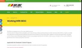 
							         Working With BEDC – BEDC Electricity PLC								  
							    