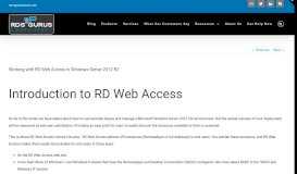 
							         Working with RD Web Access in Windows Server 2012 R2 – RDS Gurus								  
							    