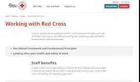 
							         Working with us | Australian Red Cross								  
							    