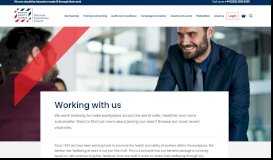 
							         Working with us | British Safety Council								  
							    