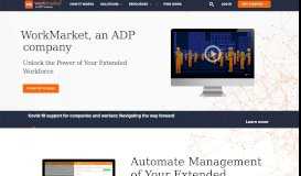 
							         WorkMarket, an ADP Company: #1 Freelance Management System								  
							    