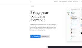 
							         Workplace by Facebook: A Work Collaboration Tool								  
							    