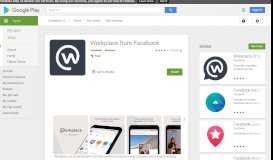 
							         Workplace by Facebook - Apps on Google Play								  
							    