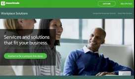 
							         Workplace Solutions - TD Ameritrade								  
							    