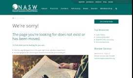 
							         Workshops and Webinars - NASW								  
							    
