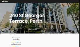 
							         WORKSPACE DEXUS – TWO FORTY Perth								  
							    
