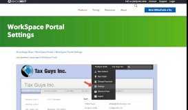 
							         WorkSpace Portal Settings - OfficeTools								  
							    