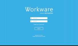 
							         Workware - Workware Login								  
							    