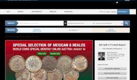 
							         World & Ancient Coins | Numismatic Dealer | Heritage Auctions								  
							    