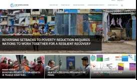 
							         World Bank Group - International Development, Poverty, & Sustainability								  
							    