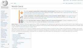 
							         World-Check - Wikipedia								  
							    