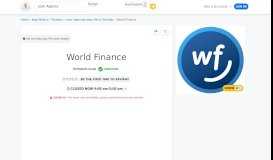 
							         World Finance - Portales, NM 88130 - (575)825-2140 | ShowMeLocal ...								  
							    