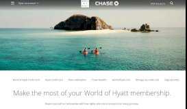 
							         World of Hyatt & Hyatt Credit Card | Chase.com								  
							    