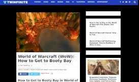 
							         World of Warcraft (WoW): How to Get to Booty Bay - Twinfinite								  
							    