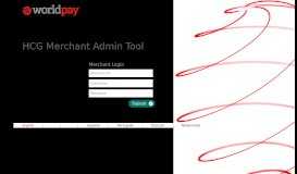 
							         Worldpay | HCG Merchant Admin Tool								  
							    