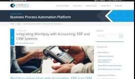 
							         Worldpay Integration | Integrating Worldpay with Accounting, ERP ...								  
							    
