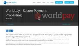 
							         Worldpay - Secure Payment Processing | Hotel Perfect								  
							    