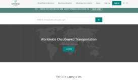 
							         Worldwide Chauffeured Transportation								  
							    